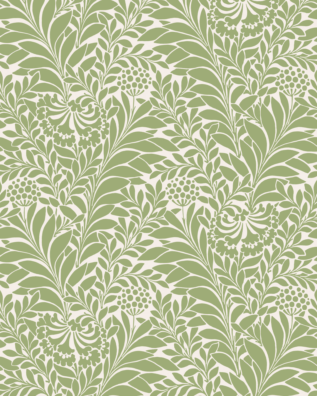 Honeysuckle - Spring Green 127/5024.CS.0 by Cole & Son Designer Wallcovering