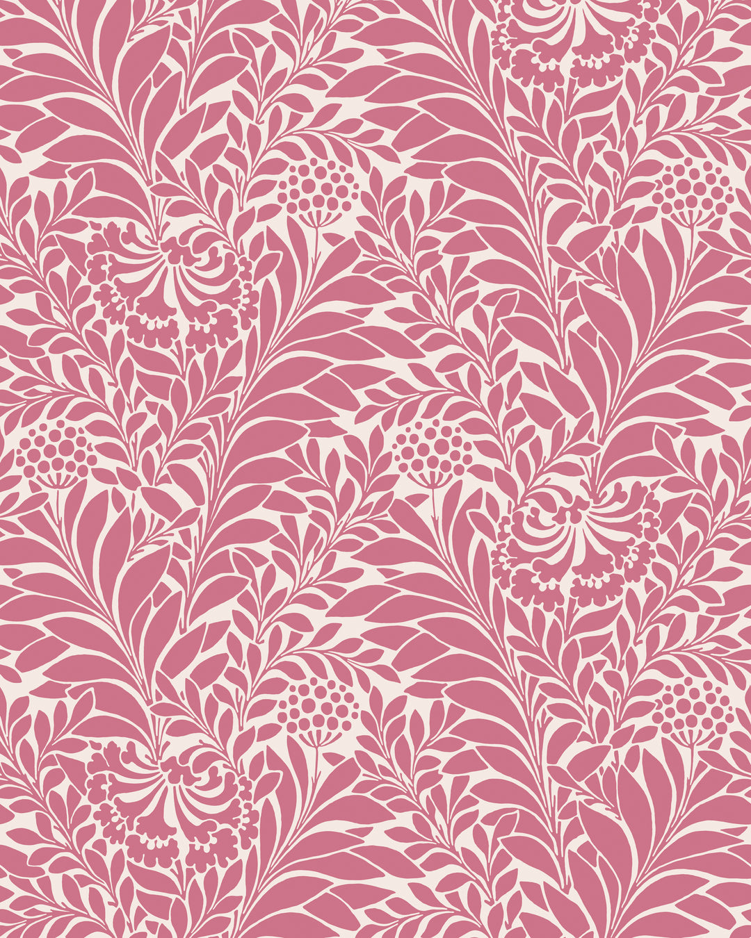 Honeysuckle - Raspberry 127/5028.CS.0 by Cole & Son Designer Wallcovering