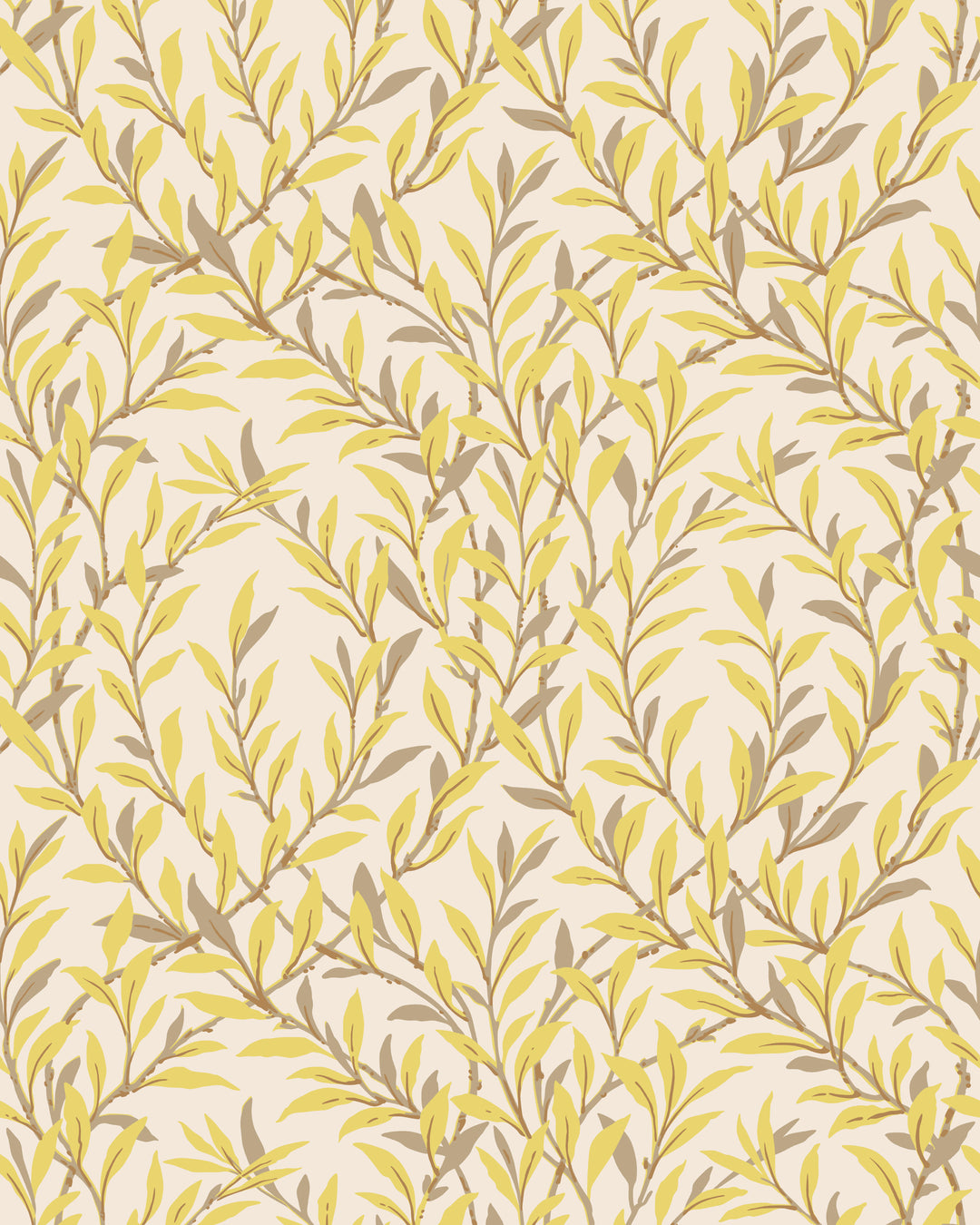 Willow Branch - Citrine/Stone 127/7036.CS.0 by Cole & Son Designer Wallcovering