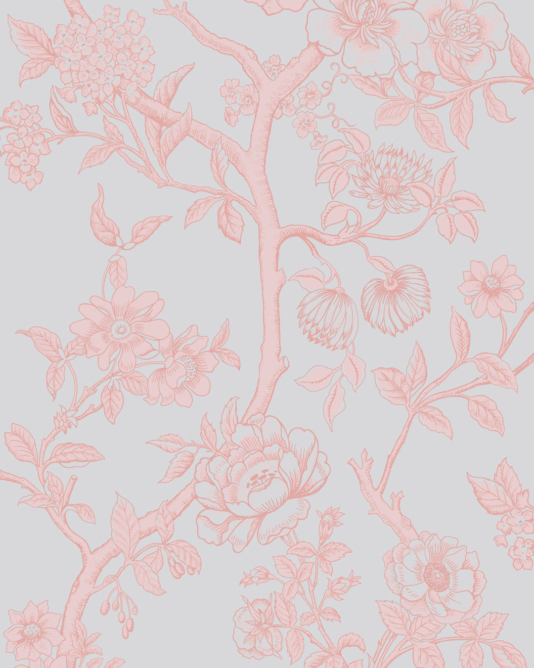 Paradise Tree - Pastel Blue 128/2008.CS.0 by Cole & Son Designer Wallcovering