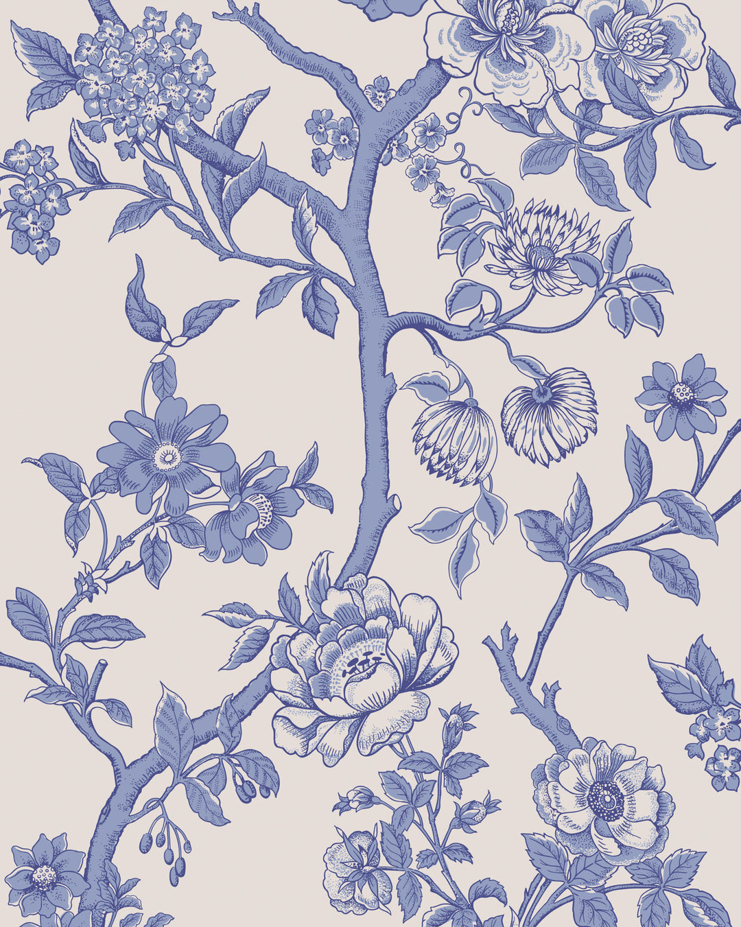 Paradise Tree - Blue 128/2010.CS.0 by Cole & Son Designer Wallcovering