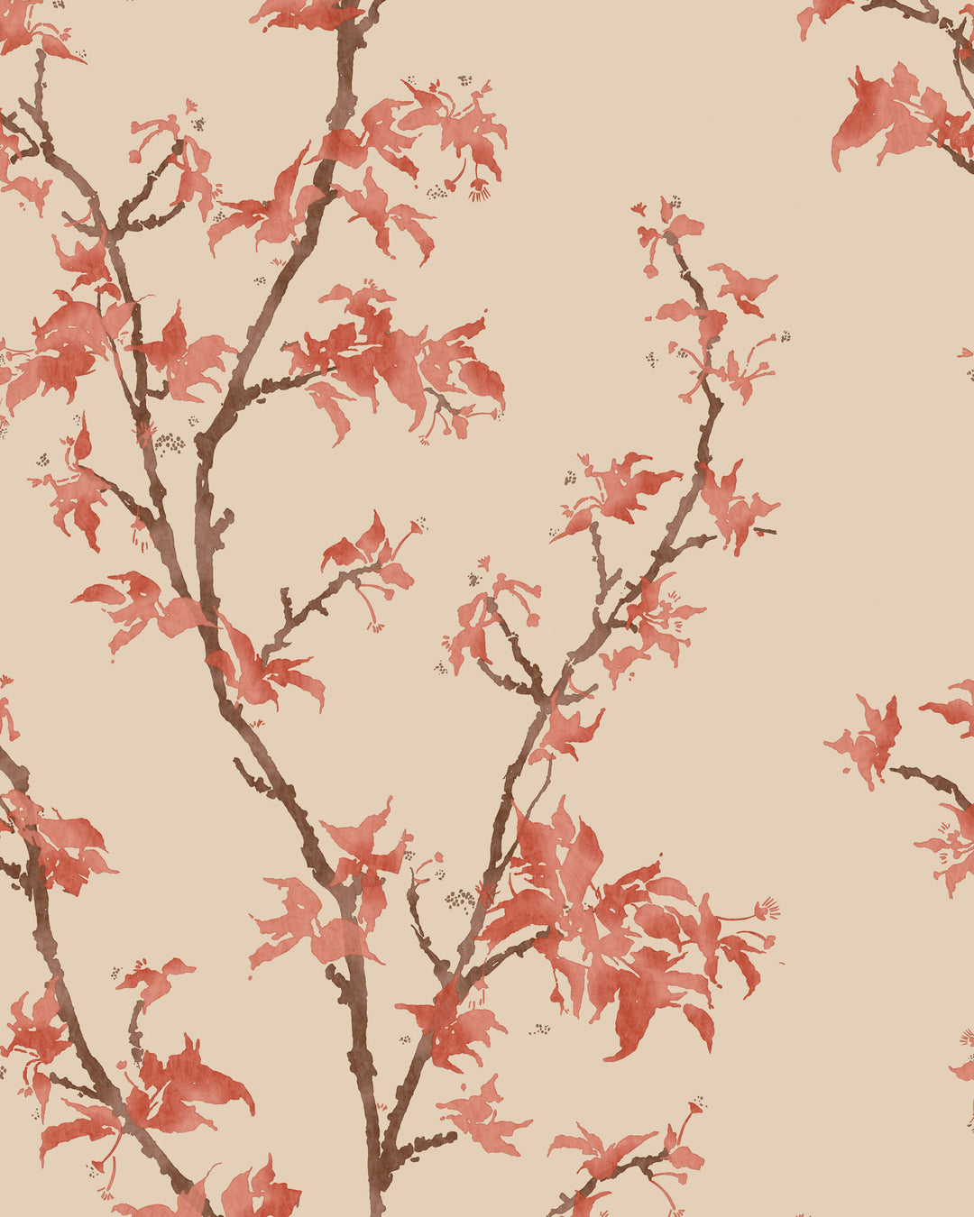Chinese Branch - Ginger 128/3017.CS.0 by Cole & Son Designer Wallcovering