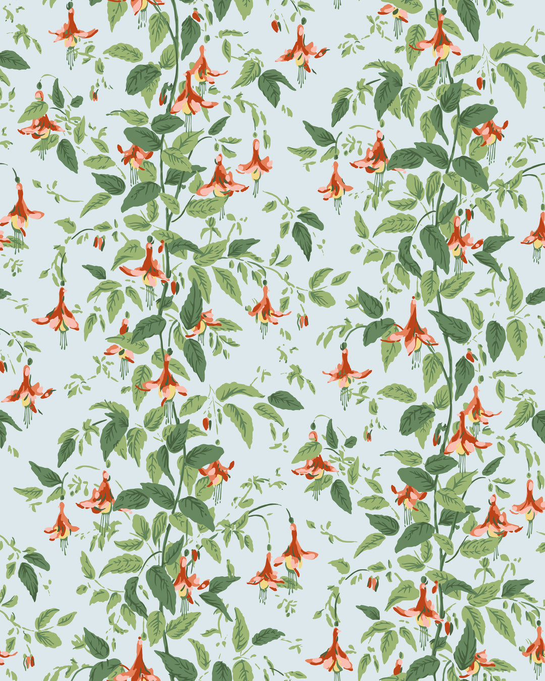 Fuschia - Coral 128/6029.CS.0 by Cole & Son Designer Wallcovering
