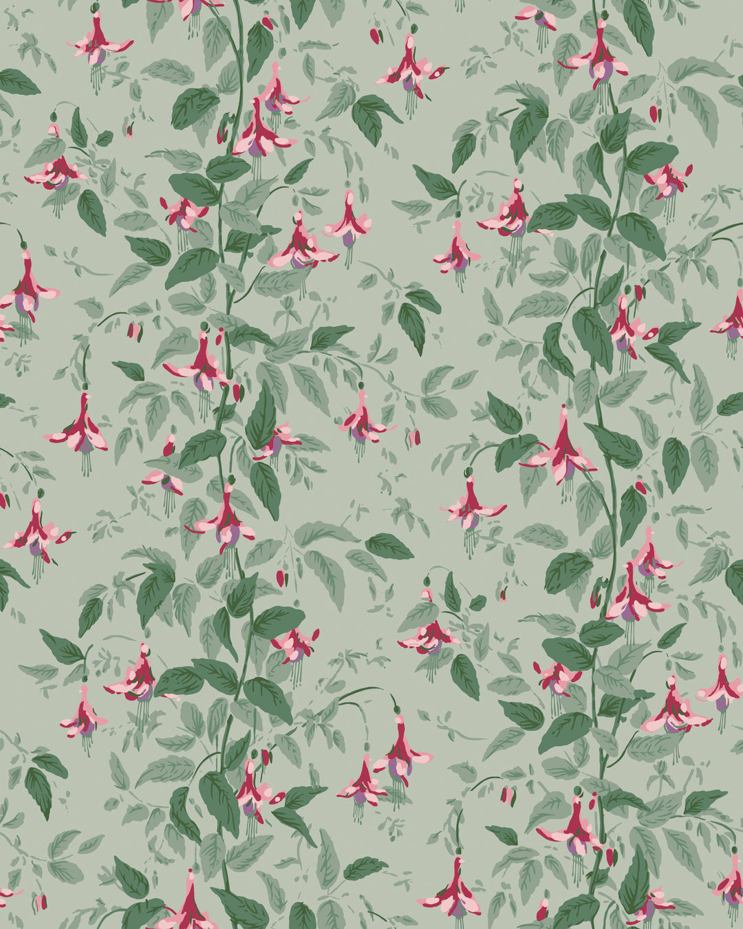 Fuschia - Dusty Rose 128/6031.CS.0 by Cole & Son Designer Wallcovering