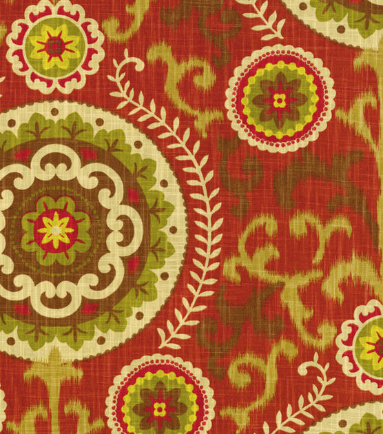 Waverly Fabric Inner Soul Cayenne 8 1/2 Yards