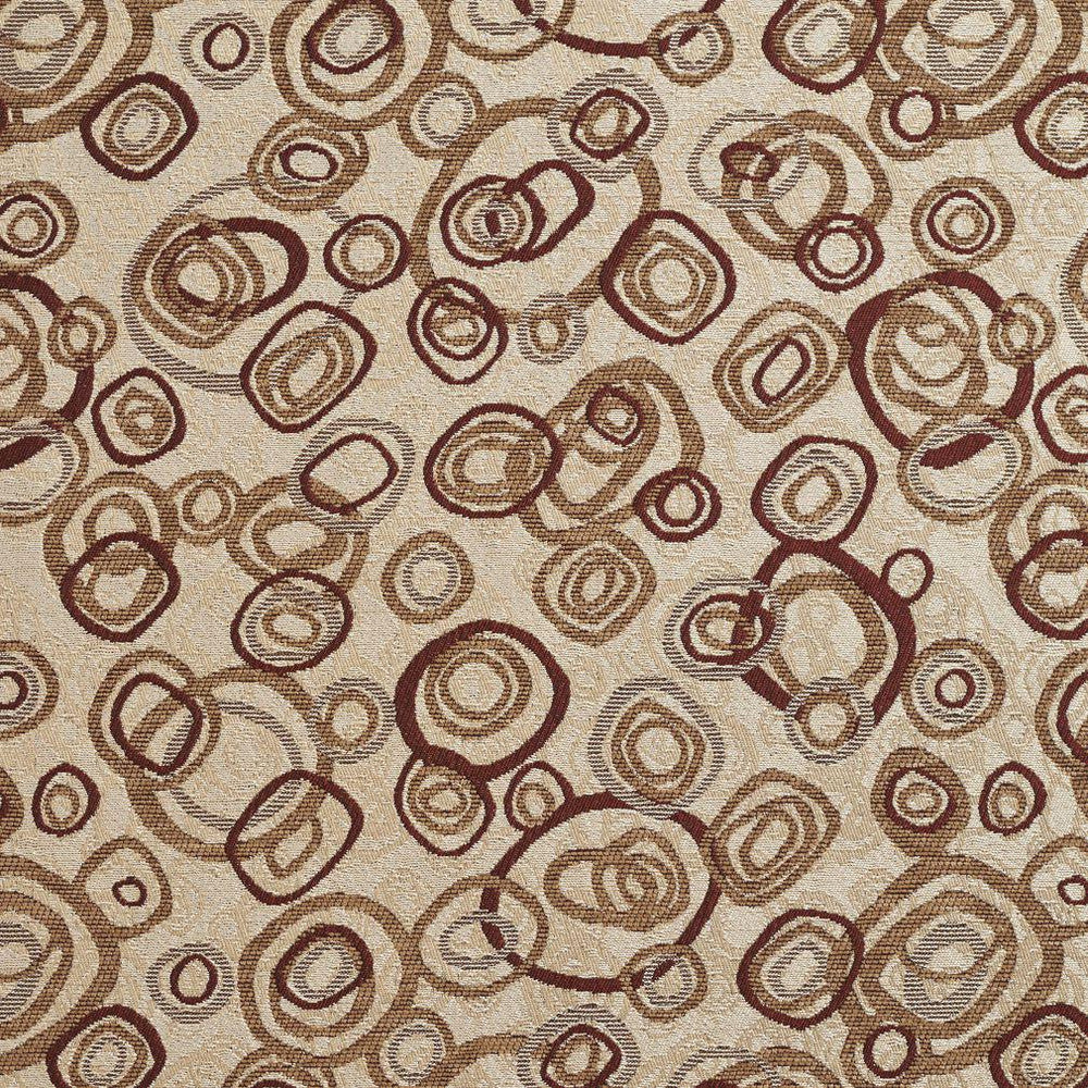 1311 Brandy Sphere by Charlotte Designer Fabric Ring Book Page #31A 100% Woven Polyester Asia Exceeds 110,000 Wyzenbeek Rubs (Heavy Duty) </p><p>Repeat: Horizontal: 14" x Vertical: 14" 54 Inches - Swanky Fabrics -