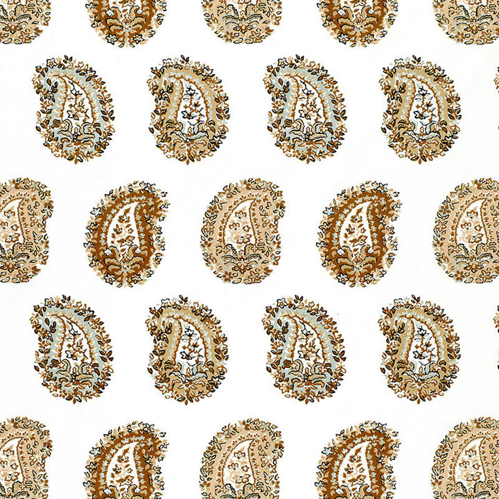 Arklow Paisley Stone 1329002 by Schumacher Fabric Schumacher Fabric Arklow Paisley Stone 1329002Fabric COTTON 100% INDIA </p><p>Repeat: H: HORZ. 13 1/2" (34CM) , V: VERT. 13 1/8" (33CM) 54 - Fabric Carolina -
