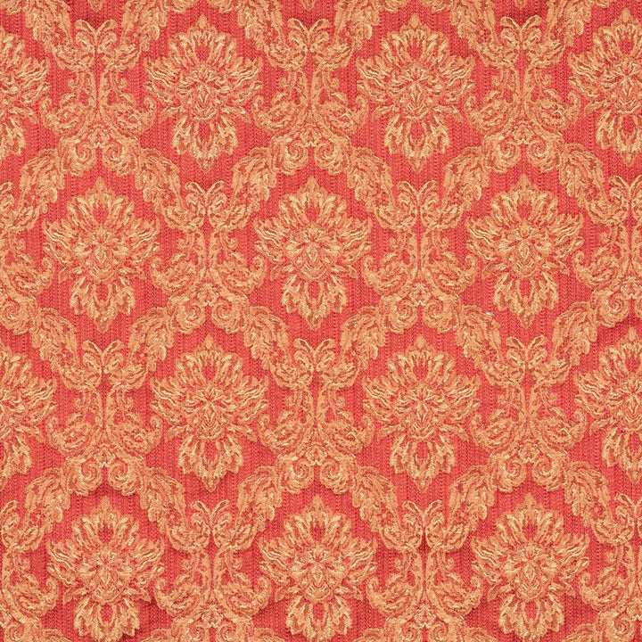 1363 Venetian Red by Charlotte Designer Fabric Ring Book Page #29A 54% Cotton, 46% Polyester Asia Exceeds 50,000 Wyzenbeek Rubs (Heavy Duty) Horizontal: 7" x Vertical: 11" 54 Inches - Swanky Fabrics -