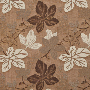 1391 Latte Leaf by Charlotte Designer Fabric