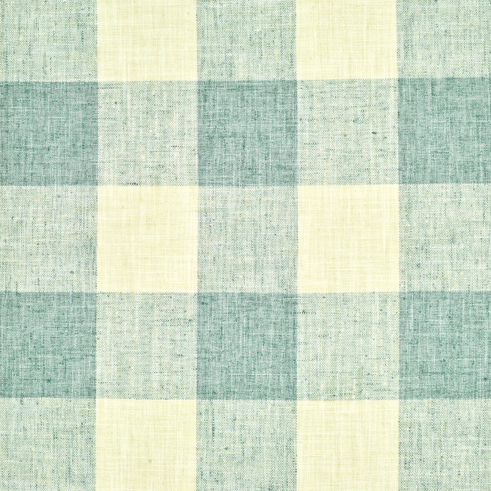 New Check Please Mist 409 by P Kaufmann Fabrics Designer Fabric