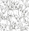 Iltavilli Ebony and Cream 14106X by Marimekko Designer Wallpaper