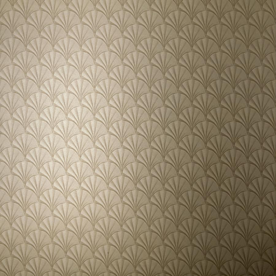 Elodie Foil (Wp) # 04 Burnished by 1838 Wallcoverings Designer Wallpaper Elodie STRAIGHT PASTE THE WALL UNITED KINGDOM V-2.06" 20.5"X11YD - Swanky Fabrics -