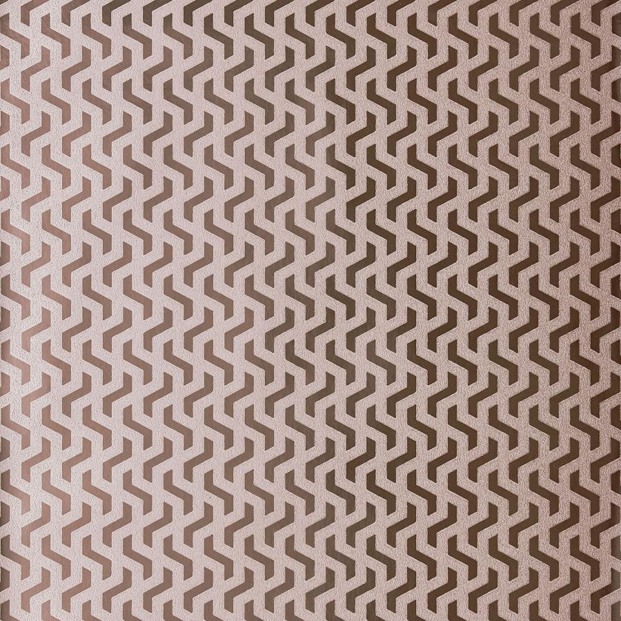 Rattan Foil (Wp) # 04 Rose Gold by 1838 Wallcoverings Designer Wallpaper Willow STRAIGHT PASTE THE WALL UNITED KINGDOM V-2.04" 20.5"X11YD - Swanky Fabrics -