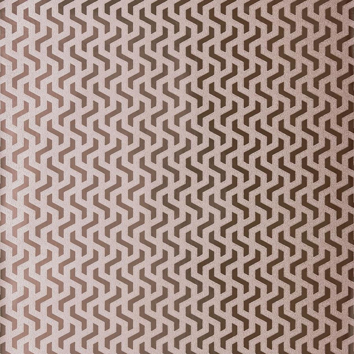 Rattan Foil (Wp) # 04 Rose Gold by 1838 Wallcoverings Designer Wallpaper Willow STRAIGHT PASTE THE WALL UNITED KINGDOM V-2.04" 20.5"X11YD - Swanky Fabrics -