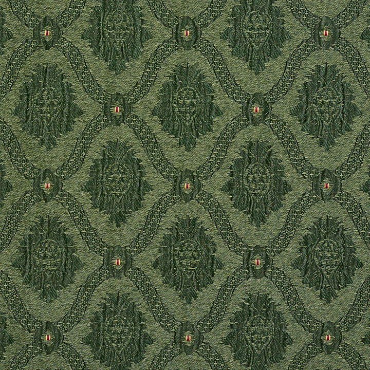 1488 Hunter by Charlotte Designer Fabric Uptown Jacquards II 54% Cotton, 46% Polyester Made In USA Exceeds 70,000 Wyzenbeek Rubs (Heavy Duty) Horizontal: 3" x Vertical: 3.25" 54 Inches - Swanky Fabrics -