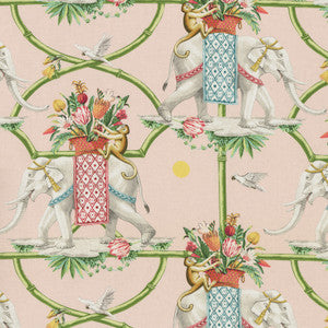 Before The Raj Petal 150151 by Harrison Howard Designer Fabric