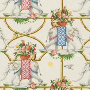 Before The Raj Ivory 150152 by Harrison Howard Designer Fabric