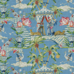 Distant Skies Sky by Harrison Howard Designer Fabric