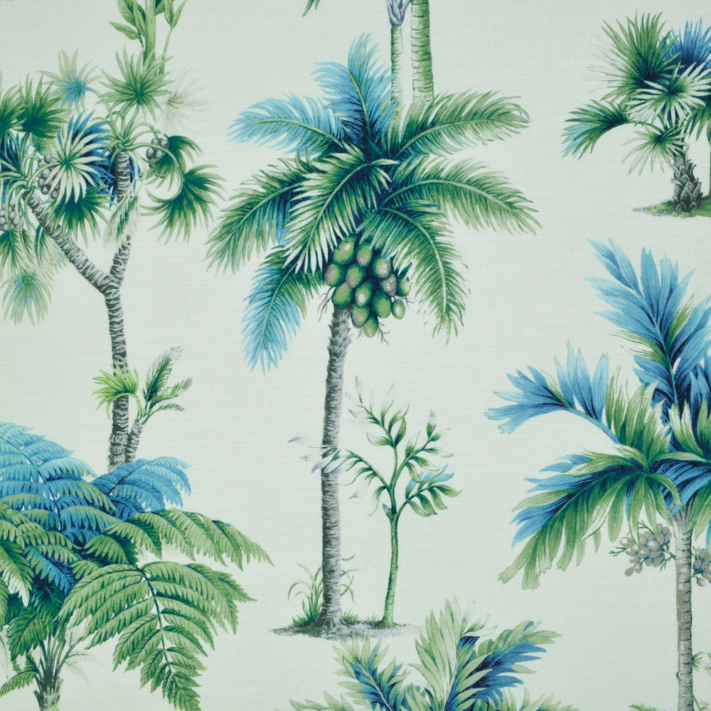 Palmaverde Caribbean Blue 1 by P Kaufmann Fabrics Designer Fabric