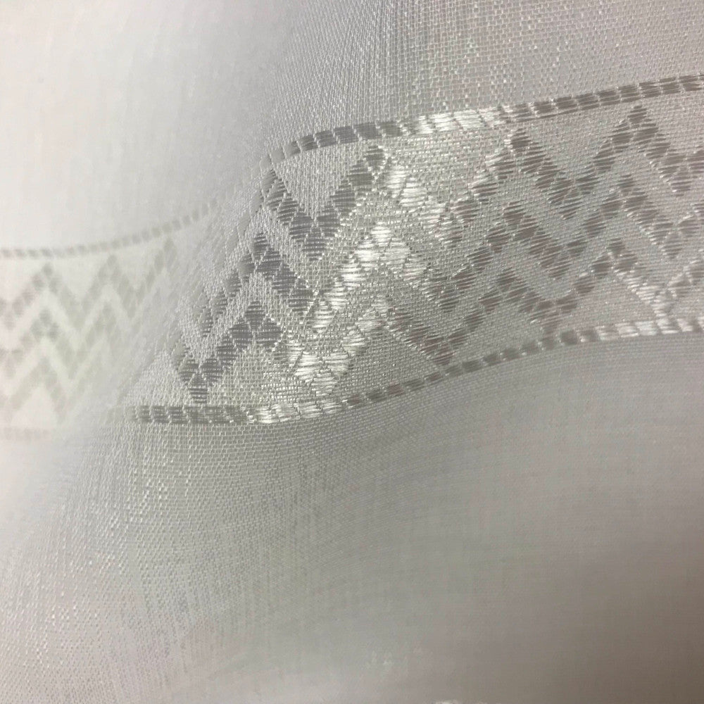 160 Sheers 029 by Europatex Designer Fabric 160 Sheers Collection 100% Polyester 3.30" 110.00 inches - Swanky Fabrics -