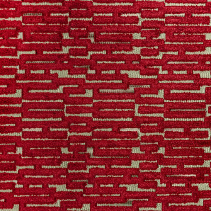 Basie Crypton Firethorn by RM CoCo Designer Fabric Winner's Circle IV 50% Acrylic 50% Polyester See Sample 85000 Horizontal: 4.75 and Vertical: 6 54 - Swanky Fabrics -
