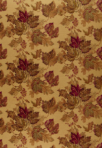 Longwood Leaves Spice 166373 by Schumacher Designer Fabric