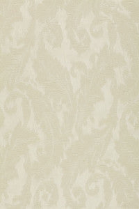 Madras Arabesque Ecru 16671 by Schumacher Designer Fabric