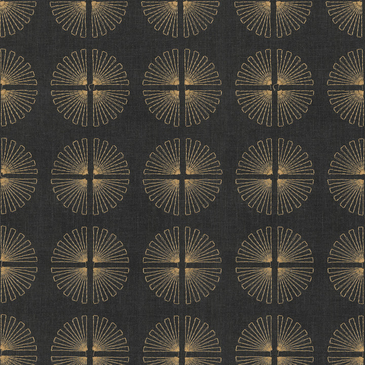 Array Emb Nightfall 170073 by Studio NYC Design Designer Fabric - Base:52% Polyester 48% Cotton Embroid:100% Rayon INDIA 9000 Horizontal: 3.2 and Vertical: 3.2 54 - Swanky Fabrics -