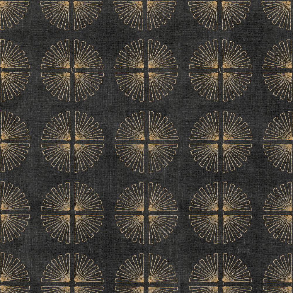 Array Emb Nightfall 170073 by Studio NYC Design Designer Fabric - Base:52% Polyester 48% Cotton Embroid:100% Rayon INDIA 9000 Horizontal: 3.2 and Vertical: 3.2 54 - Swanky Fabrics -