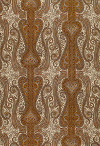 Chavant Paisley Caramel 170621 by Schumacher Designer Fabric