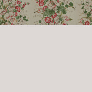 Floral Burst Cream 172450 by Schumacher Designer Fabric