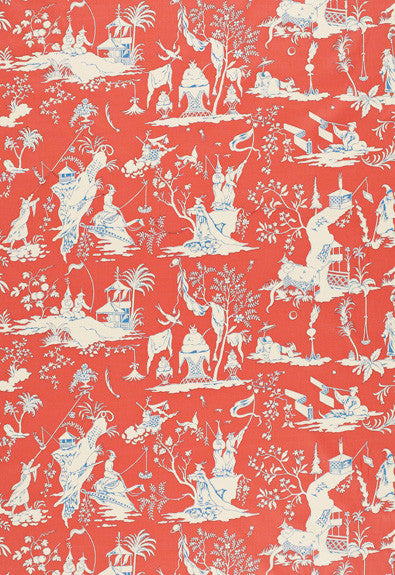 Starry Night Mandarin 172921 by Schumacher Designer Fabric COLLECTION-NAME-TBA-172920 100% Cotton - Horizontal: 34 and Vertical: 20 68.5 - Swanky Fabrics -