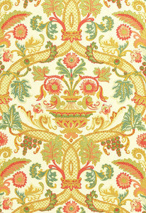 Fontenay Vase Ivory 173320 by Schumacher Designer Fabric