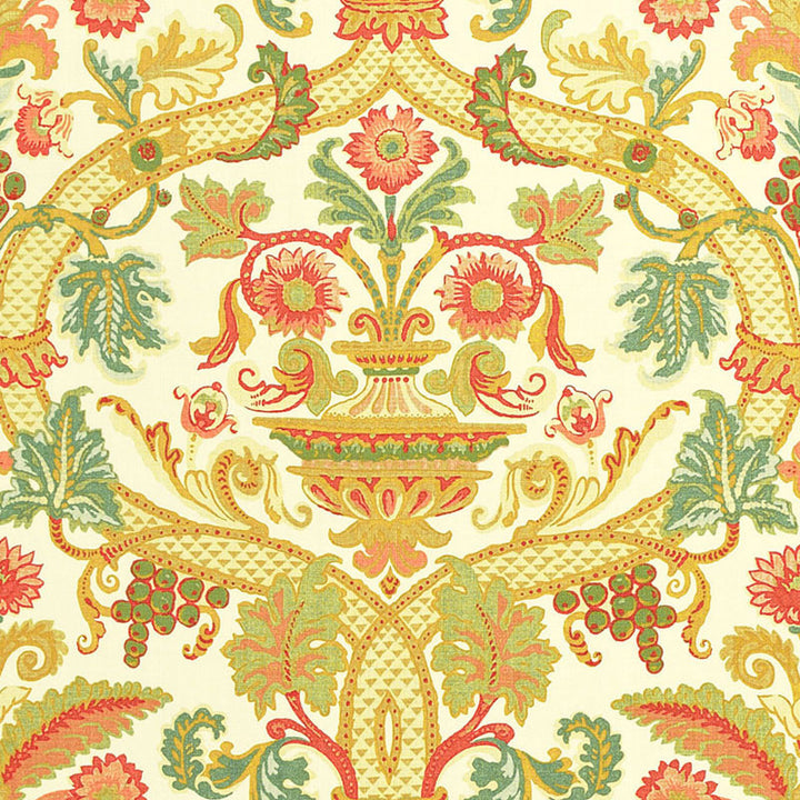 Fontenay Vase Ivory 173320 by Schumacher Fabric Schumacher Fabric Fontenay Vase Ivory 173320Fabric LINEN 100% UNITED KINGDOM </p><p>Repeat: H: HORZ. 27" (69CM) , V: VERT. 28 1/2" (72CM) 54 - Fabric Carolina -