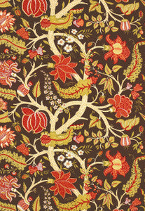 Jaipur Tree Sable 173540 by Schumacher Designer Fabric