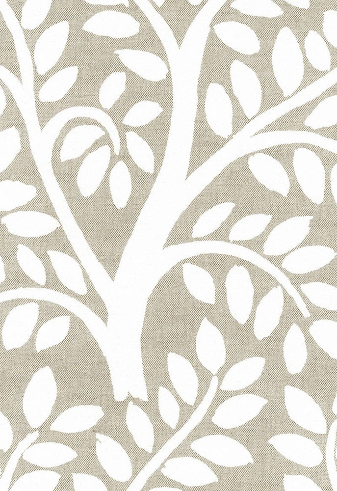 Temple Garden Beaches 173582 by Schumacher Designer Fabric Jamie-Drake 55% Linen, 45% Cotton Wyzenbeek 40,000 Horizontal: 27 and Vertical: 48 54 - Swanky Fabrics -