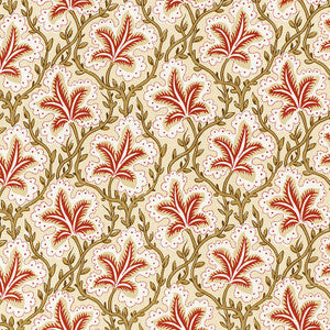 Opio Leaf Rosewood 173750 by Schumacher Designer Fabric