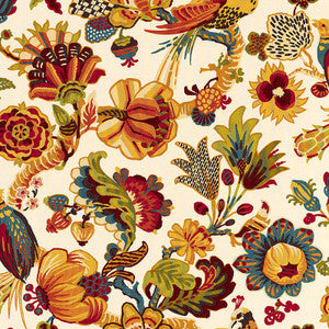 Cambourne Honey 173820 by Schumacher Designer Fabric