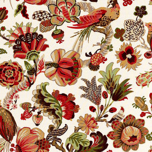 Cambourne Coral 173822 by Schumacher Designer Fabric