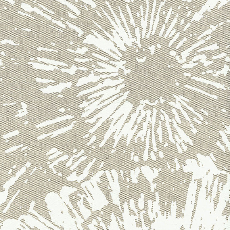 Fireworks Frosted Natural 173993 by Schumacher Designer Fabric GOOD VIBRATIONS LINEN 55% COTTON 45% UNITED STATES OF AMERICA </p><p>Repeat: Horizontal: 13 1/4" (34CM) and Vertical: 27 3/8" (70CM) 57 - Swanky Fabrics -