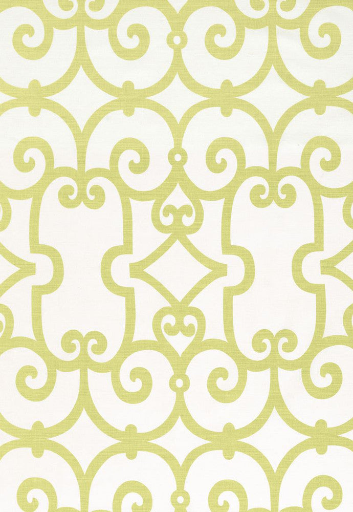Manor Gate Aloe 174150 by Schumacher Designer Fabric Classic-Prints 55% Linen, 45% Cotton - Horizontal: 13.5 and Vertical: 25.25 54 - Swanky Fabrics -