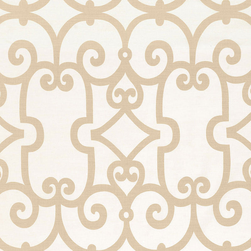 Manor Gate Sand 174152 by Schumacher Fabric Schumacher Fabric Manor Gate Sand 174152Fabric LINEN 55% ITALY </p><p>Repeat: H: HORZ. 13 1/2" (34CM) , V: VERT. 25 1/4" (64CM) 54 - Fabric Carolina -