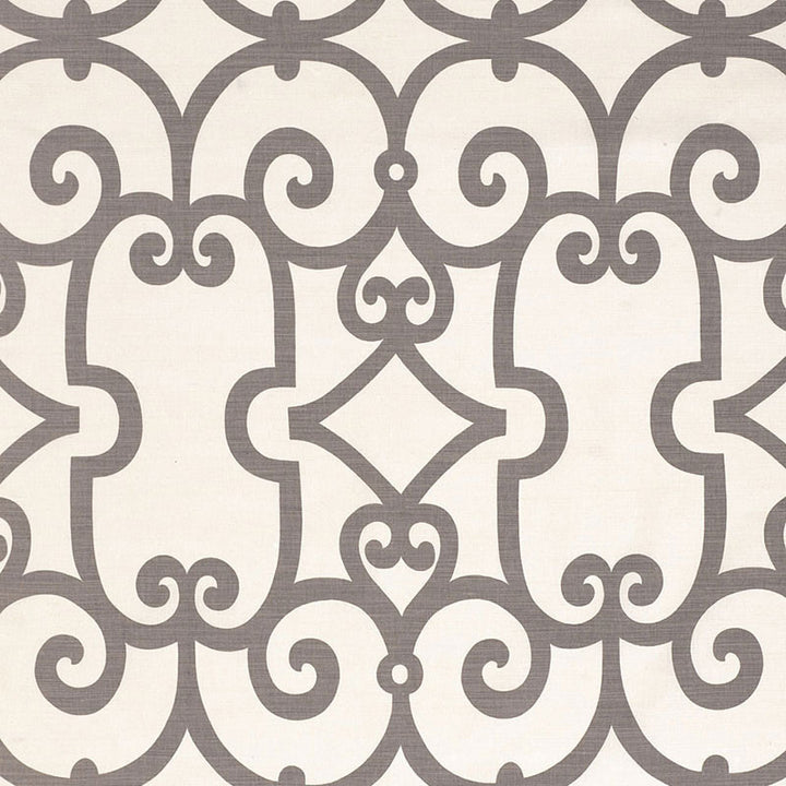 Manor Gate Charcoal 174153 by Schumacher Fabric Schumacher Fabric Manor Gate Charcoal 174153Fabric LINEN 55% ITALY </p><p>Repeat: H: HORZ. 13 1/2" (34CM) , V: VERT. 25 1/4" (64CM) 54 - Fabric Carolina -