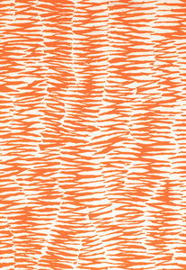 Zebra Print Orange 174261 by Schumacher Designer Fabric