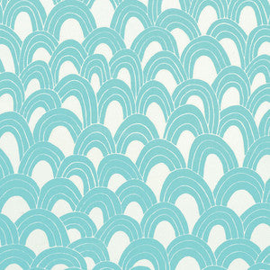 Arches Print Pool 174271 by Schumacher Designer Fabric