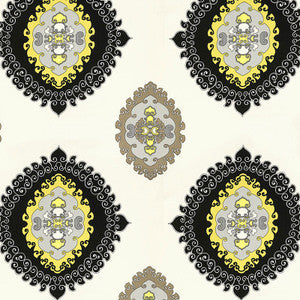 Super Paradise Print Driftwood 174322 by Schumacher Designer Fabric