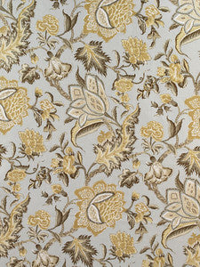 Ceylon Floral Vine Mineral 174342 by Schumacher Designer Fabric