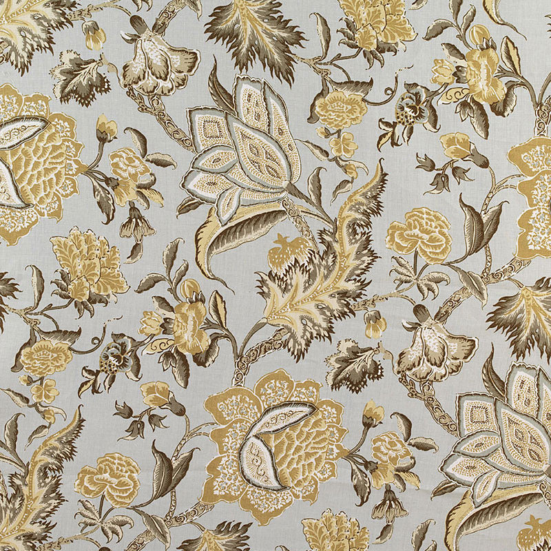 Ceylon Floral Vine Mineral 174342 by Schumacher Fabric Schumacher Fabric Ceylon Floral Vine Mineral 174342Fabric LINEN 100% UNITED KINGDOM </p><p>Repeat: H: HORZ. 18" (46CM) , V: VERT. 36" (91CM) 54 - Fabric Carolina -