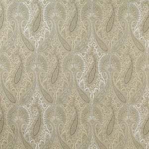Sarawak Paisley Alabaster 174381 by Schumacher Designer Fabric