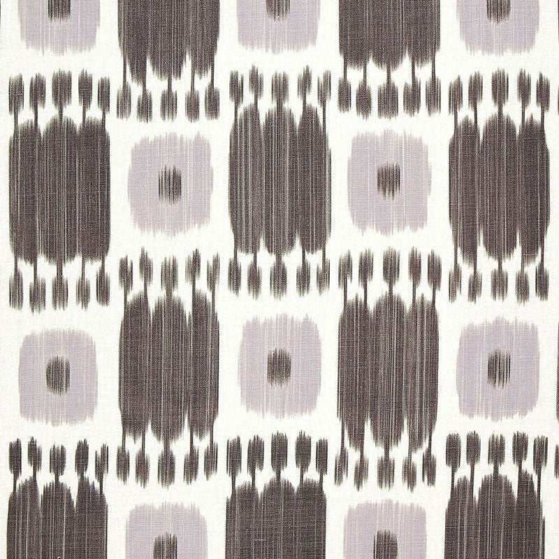 Kandira Ash 174400 by Schumacher Designer Fabric IKAT COLLECTION LINEN 100% FRANCE </p><p>Repeat: Horizontal: 9" (23CM) and Vertical: 29 1/2" (75CM) 53 - Swanky Fabrics -